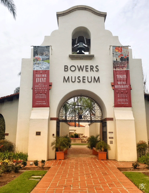 Bowers Museum entrance